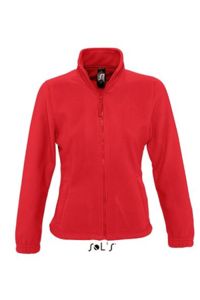 North | Veste polaire publicitaire pour femme Rouge