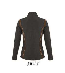 Nova | Veste polaire publicitaire pour femme Anthracite Orange 2