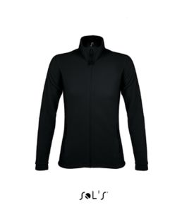 Nova | Veste polaire publicitaire pour femme Noir