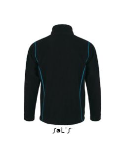 Nova | Veste polaire publicitaire pour homme Noir Aqua 2