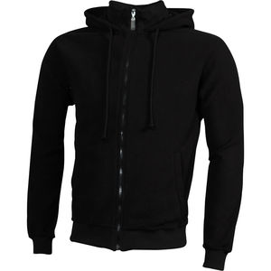 Qafo | Veste polaire publicitaire pour homme Noir