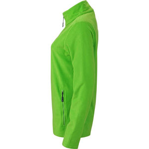 Qoolu | Veste polaire publicitaire pour femme Vert printemps 3