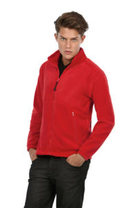 Tooso | Veste polaire publicitaire pour homme Rouge 1