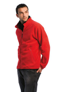 Tooso | Veste polaire publicitaire pour homme Rouge 2