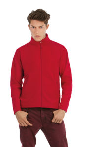 Waxe | Veste polaire publicitaire pour homme Rouge 2