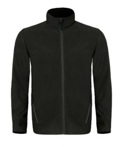 Yallu | Veste polaire publicitaire pour homme Noir 1