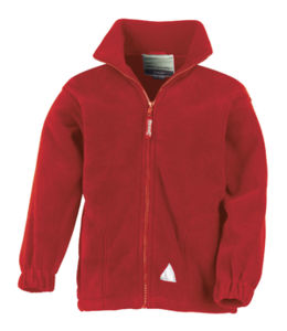 Zuggy | Veste polaire publicitaire pour enfant Rouge 2